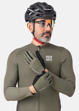ROCKBROS Road-to-Sky Fine Sheepskin Full Finger Gloves