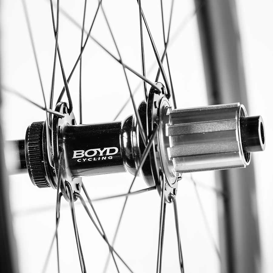 Boyd Cycling 36mm Road Disc Carbon Wheel Rear 700C / 622 Holes: 28 12mm TA 142mm Disc Center Lock Shimano Road 11