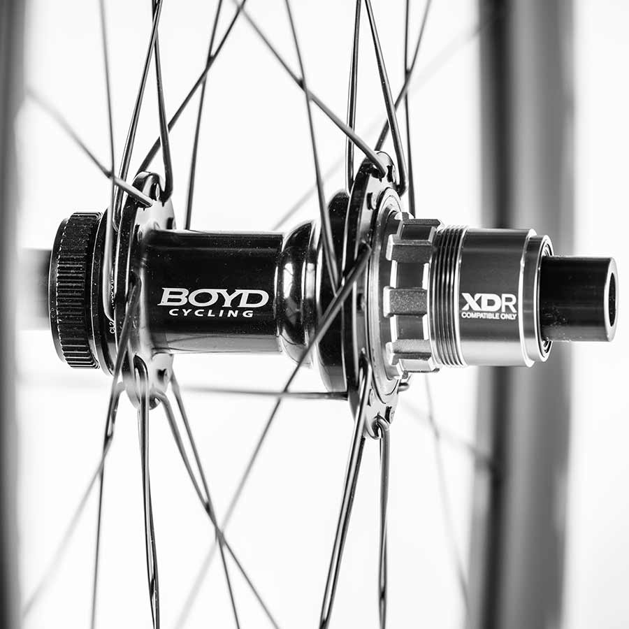 Boyd Cycling 36mm Road Disc Carbon Wheel Rear 700C / 622 Holes: 28 12mm TA 142mm Disc Center Lock SRAM XD-R