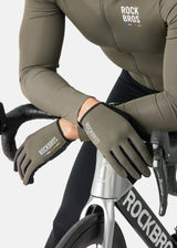 ROCKBROS Road-to-Sky Fine Sheepskin Full Finger Gloves