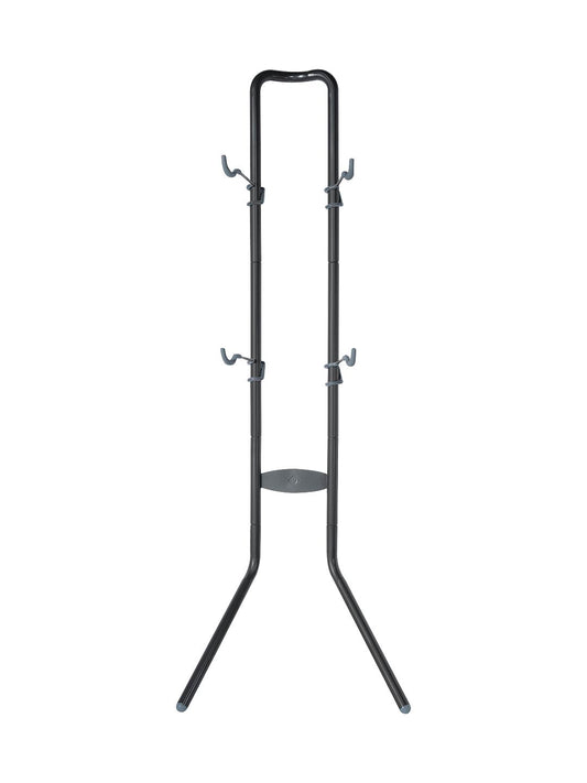 Delta Two Bike Gravity Stand: Holds Two Bikes