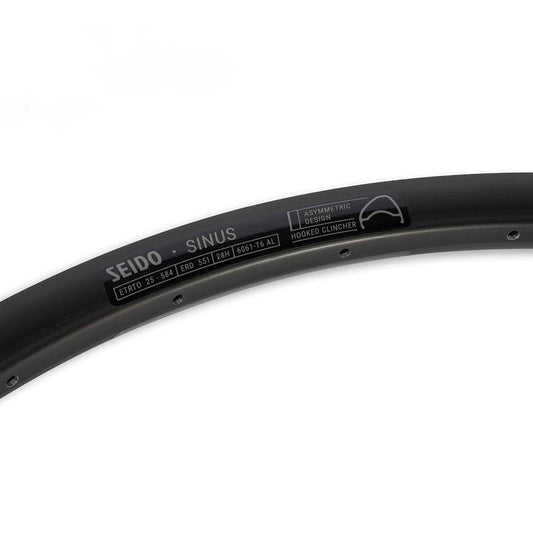 Seido Sinus Rim 650B Holes: 28 Black