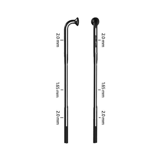 Zipp Sapim D-Light Spokes J-Bend Black 302mm 3pcs
