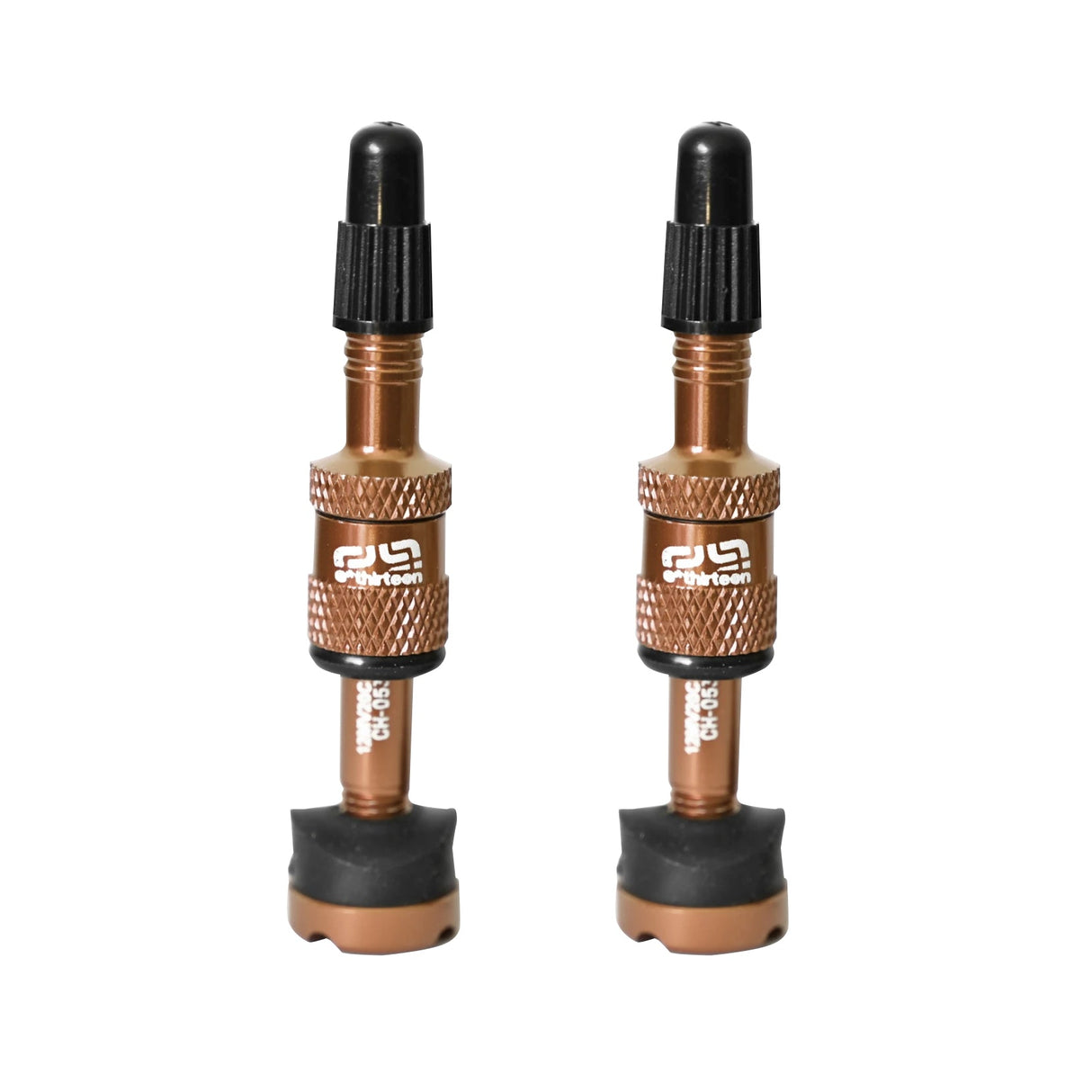 E*thirteen Quick Fill Tire Plasma Valves(23-30mm Rim) Pair - Brz