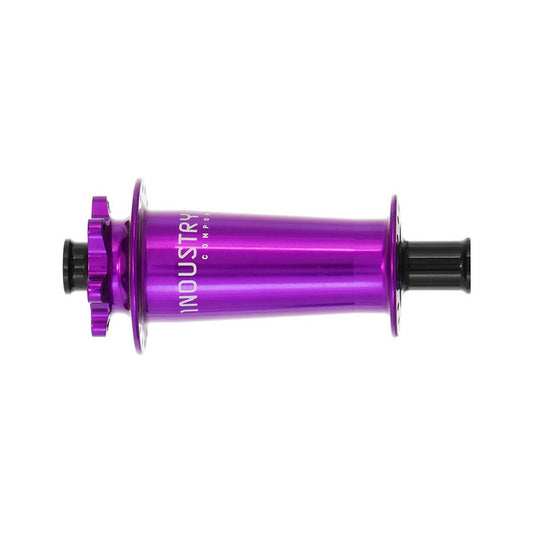 Industry Nine Hydra Classic Front Hub - 15 x 110mm 6-Bolt Purple 28H