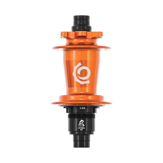 Industry Nine Hydra Classic Rear Hub - 12 x 148mm 6-Bolt Micro Spline Orange 28H