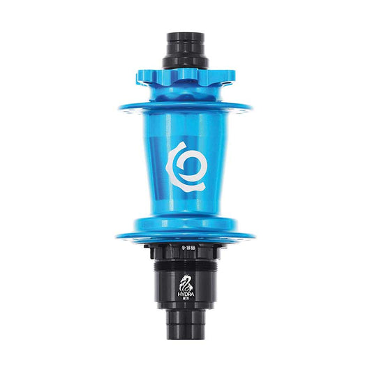 Industry Nine Hydra Classic Boost 6B Disc Hub Rear 28H 12mm TA 148mm Shimano Micro Spline Turquoise