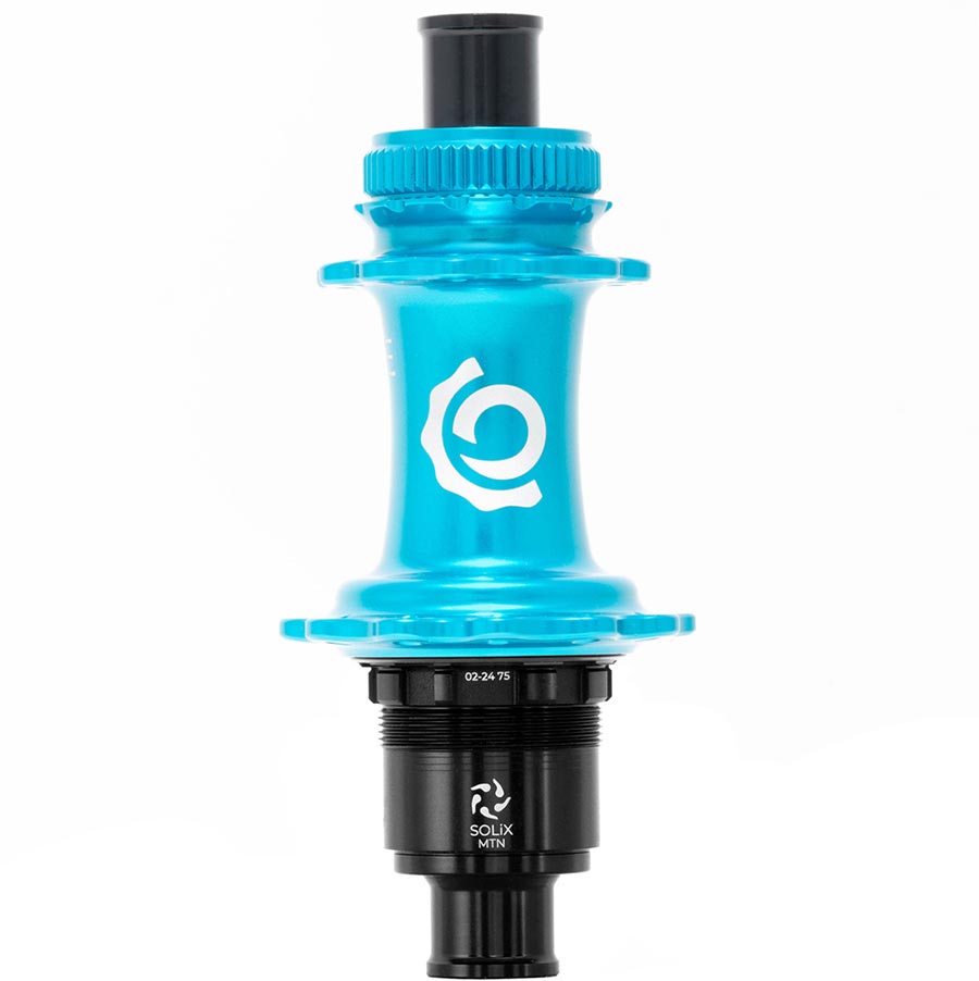 Industry Nine Solix M Classic Rear XD Disc Hub Rear 28H 12mm TA 148mm SRAM XD Turquoise