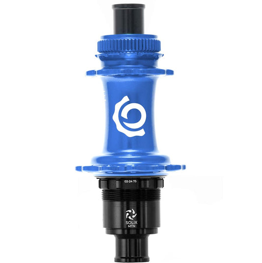 Industry Nine Solix M Classic Rear XD Disc Hub Rear 28H 12mm TA 148mm SRAM XD Blue