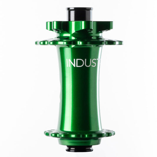 Industry Nine Hydra 2 15x110 Disc Hub Front 28H 15mm TA 110mm Boost Green