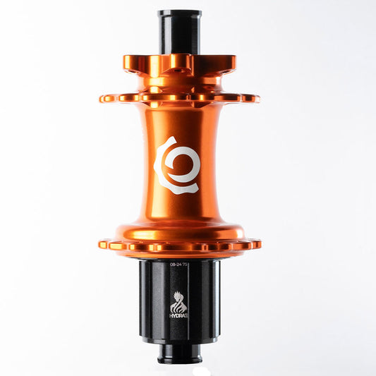 Industry Nine Hydra 2 Boost MicroSpline Disc Hub Rear 32H 12mm TA 148mm Shimano Micro Spline Orange