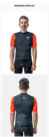 【ROAD TO SKY】by ROCKBROS Men's Short-Sleeve Cycling Jersey in Various Colours