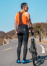 【ROAD TO SKY】by ROCKBROS Men's Cycling Bib Tights in Black