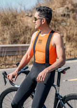 【ROAD TO SKY】by ROCKBROS Men's Cycling Bib Tights in Black