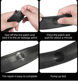 Ultra-Mini Tire Patch Kit – Super Lightweight Ultra-Slim Pocket-Friendly