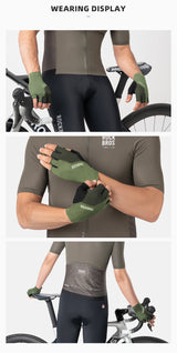 【ROAD TO SKY】by ROCKBROS Fingerless Anti-Slip Cycling Gloves in Various Colours