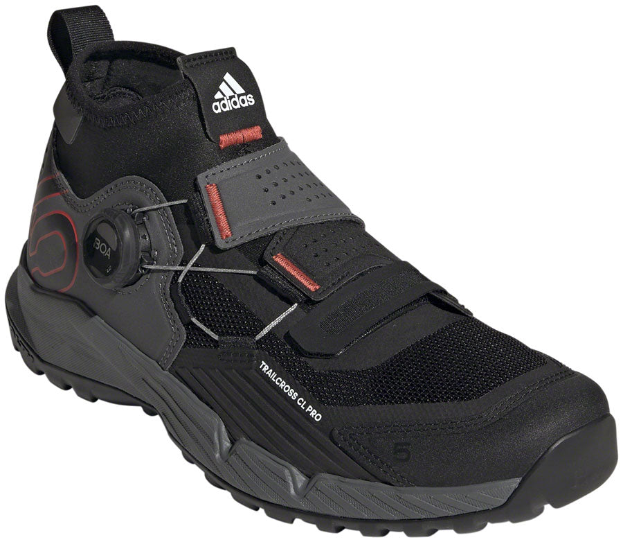 Five Ten Trailcross Pro Mountain Clipless Shoes - Women's Gray/Black/Red 6.5