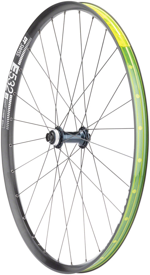 Quality Wheels Shimano SLX/DT E532 Front Wheel - 29" 15 x 110mm Center-Lock BLK 28H