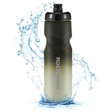 Skin-Feeling Bike Bottle with Pull-Top Lid – Lightweight Leakproof 600/750ml