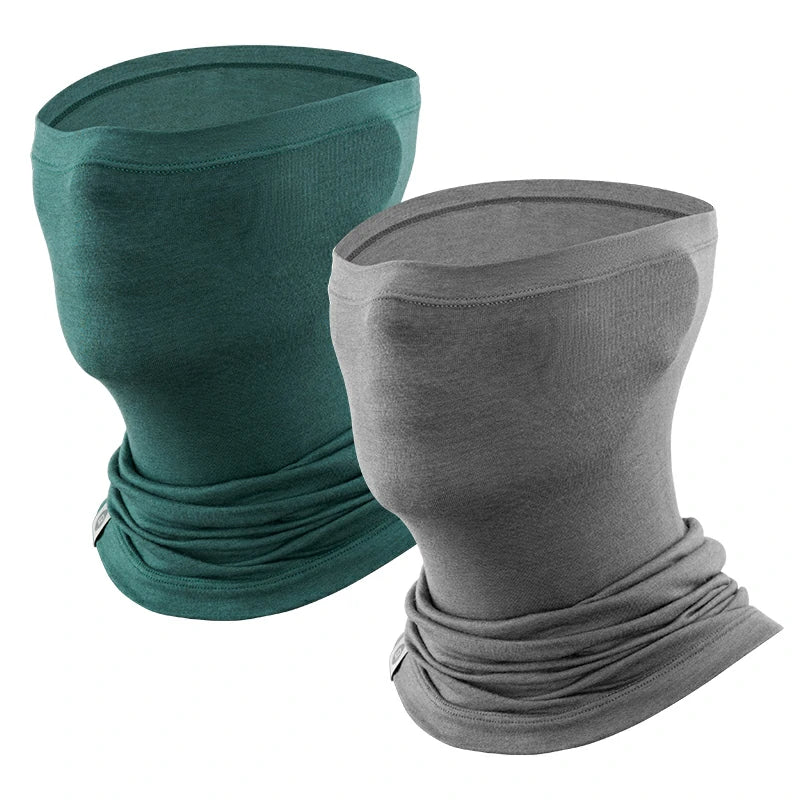 Merino Wool Neck Gaiter Face Mask Thermal for Men Women