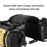 Waterproof Motorcycle Saddle Bags Durable Removable 60L(Pair)