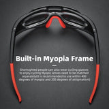 ROCKBROS Photochromic Goggle Cycling Sunglasses Sport Road Mountain Bike Glasses