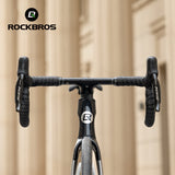 ROCKBROS Silicone PU Bicycle Handlebar Tape Soft Breathable Road Bike Tape Shock-absorption Anti-Slip Gravel Bicycle Handlebar Wrap Drop Bar Belt