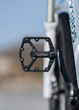 ROCKBROS Road to Sky Wide Bike Pedals in Black (Pair)