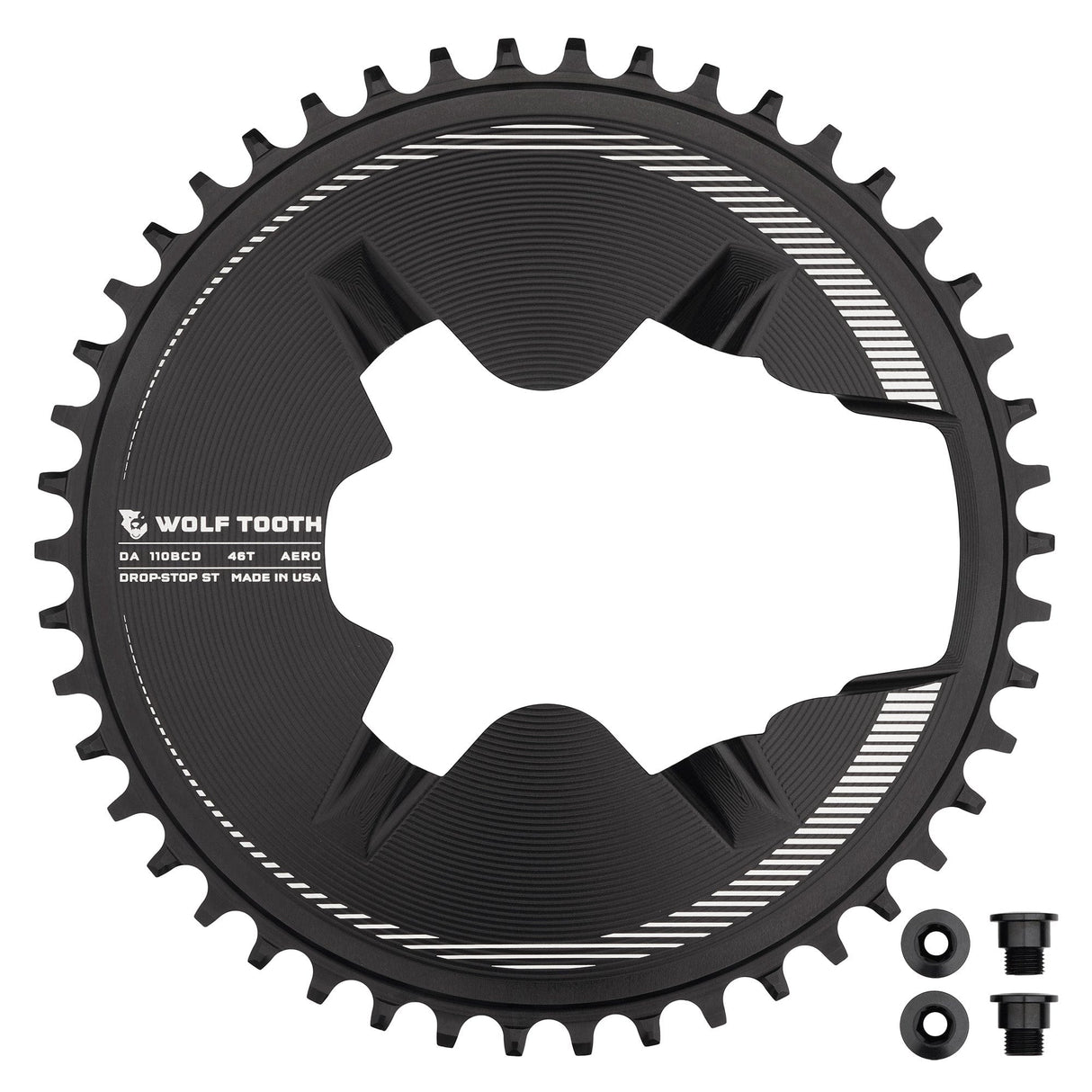 Aero Direct Mount Chainrings for Shimano Dura-Ace R9200 Cranks