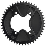 Aero 110 BCD Asymmetric 4-Bolt Chainrings for Shimano GRX 800 Cranks
