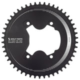Aero 110 BCD Asymmetric 4-Bolt Chainrings for Shimano GRX 800 Cranks