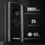 ROCKBROS Electric Bike Pump with Intelligent Digital Display
