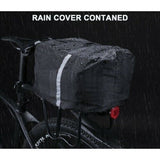 Pro Bicycle Rear Rack Bag with Extra Pockets