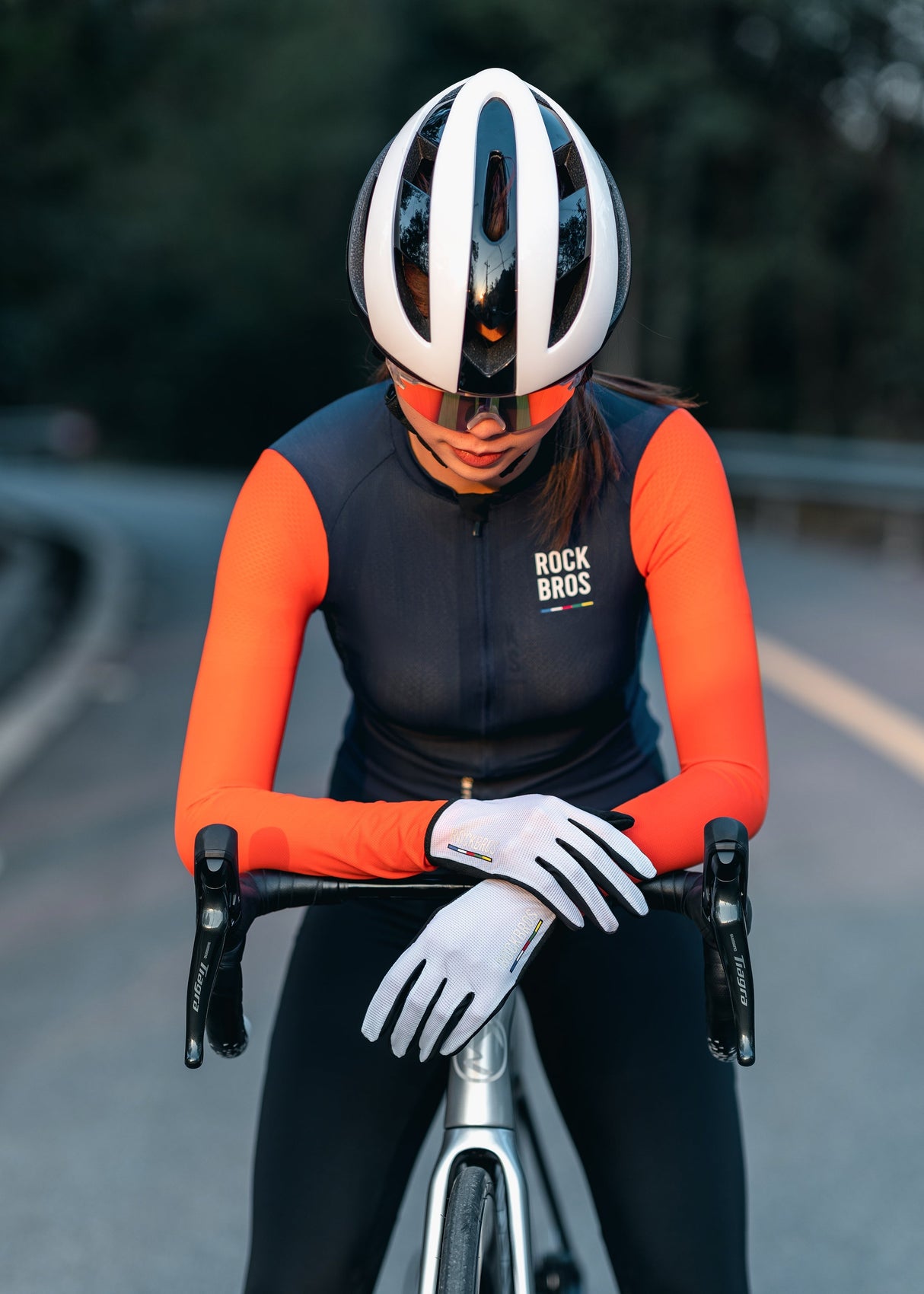 ROCKBROS Road-to-Sky Women's Cycling Long-Sleeved Jersey