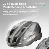 Cycling Helmet  Bionic Support  Antibacterial Liner  Adjustable Fit