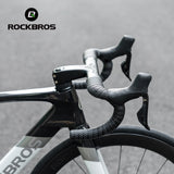 ROCKBROS Silicone PU Bicycle Handlebar Tape Soft Breathable Road Bike Tape Shock-absorption Anti-Slip Gravel Bicycle Handlebar Wrap Drop Bar Belt