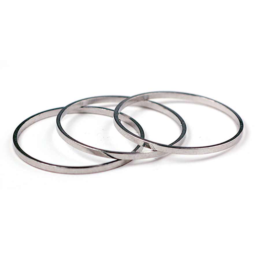 Wheels Manufacturing Freewheel and Bottom Bracket Cup Shims 1.0mm Bag/10