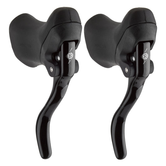 Origin8 Pro Force SP Standard Road Levers Black Pair Standard Short