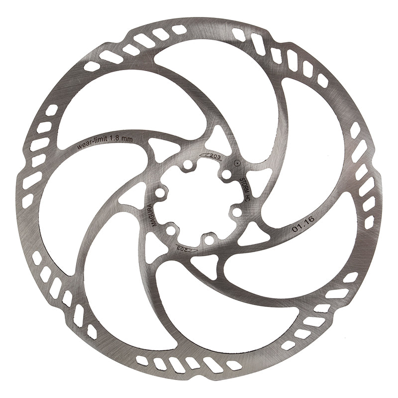 Magura Storm HC Disc Brake Rotor - 203mm 6-Bolt Silver