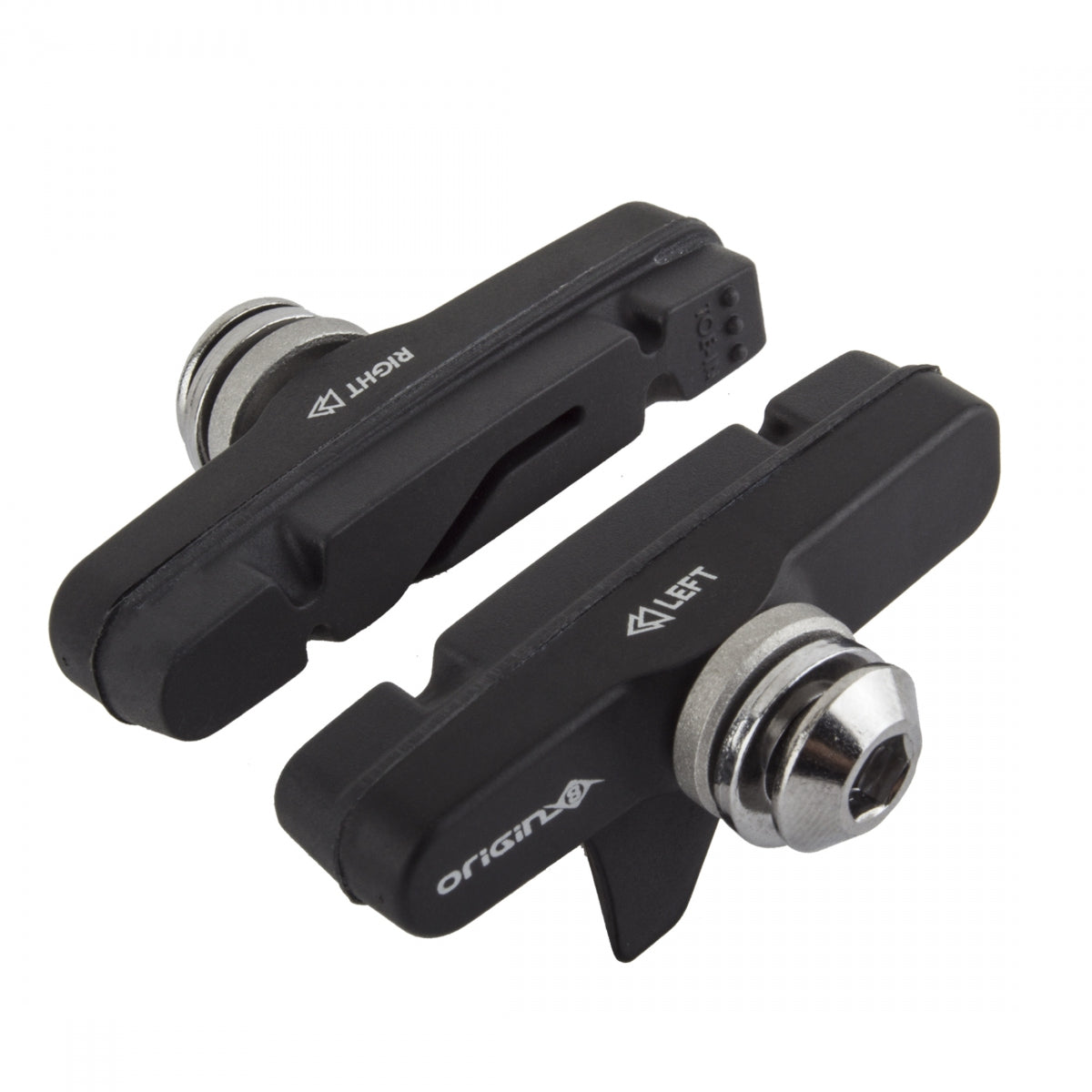 BRAKE SHOES OR8 ROAD VISE UNIVERSAL 1PC BOLT-ON BK