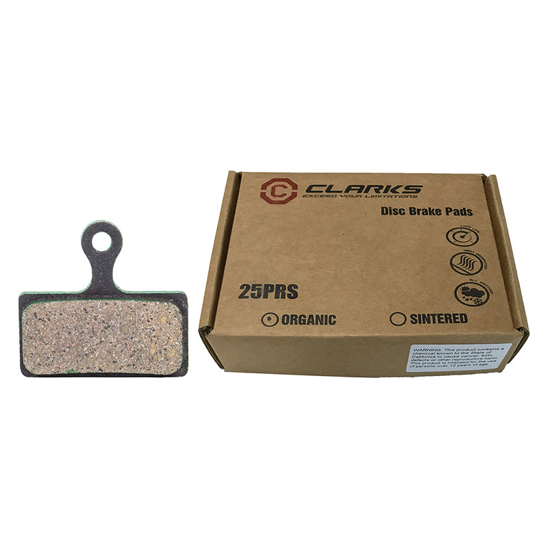 Clarks Disc Pad Service Tray brake pad Clarks M1- M2- M3- CMD-22- CMD-23- CMD-27 / FSA Afterburner- K-Force / Origin8 Vise Hyd PM / Shimano Deore M615- SLX M666- SLX M675- XT M785- XTR M985- XTR M988- S700 (2011+)- CX75