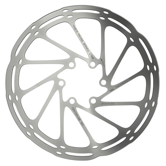 SRAM CenterLine Disc Brake Rotor - 160mm 6-Bolt Silver