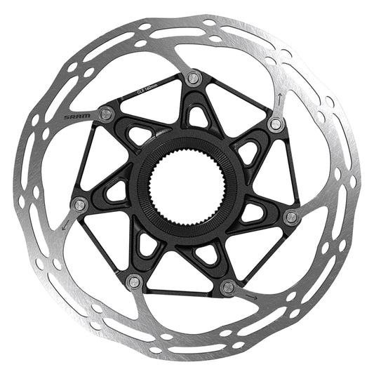 SRAM CenterLine X Disc Brake Rotor - 160mm Center Lock Silver/Black