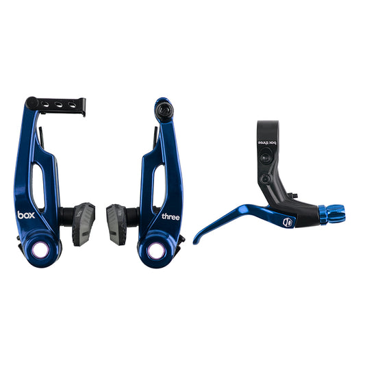 Box components Box Three V-Brake Kit Frt or Rr Blue 85mm