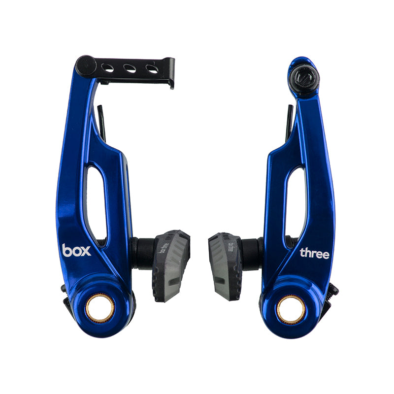 Box components Box Three V-Brakes Frt or Rr Blue 85mm