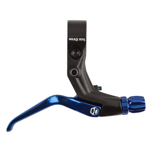 Box components Box Three Brake Lever Blue Single Long