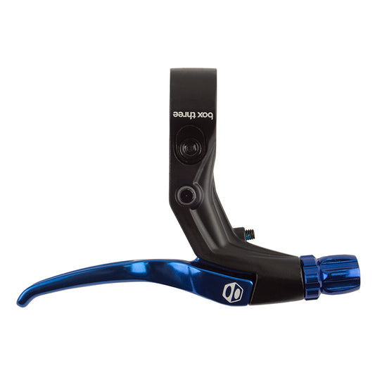 Box components Box Three Brake Lever Blue Single Short