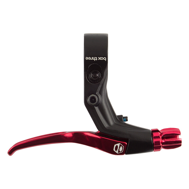 Box components Box Three Brake Lever Red Single Short