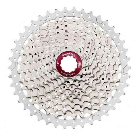 Sunrace CSMX3 10sp Cassette 11-42t - Silver