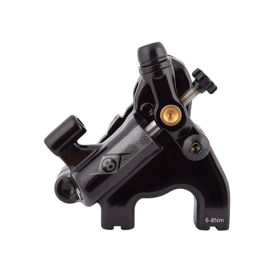 Origin8 Vise Road Mechanical/Hydraulic Flat Mount Disc Brake Rear Black Mineral Oil Flat Mount 20